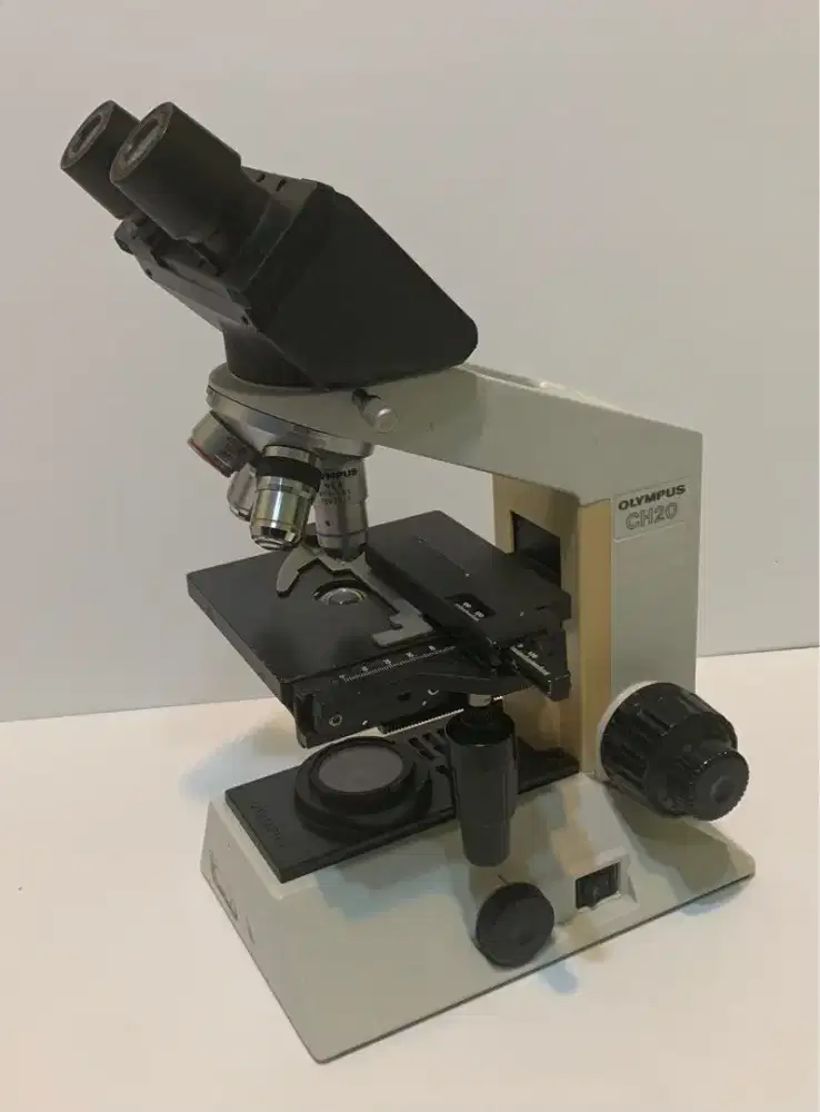 Mikroskop binokuler Olympus CH20 microscope laboratorium