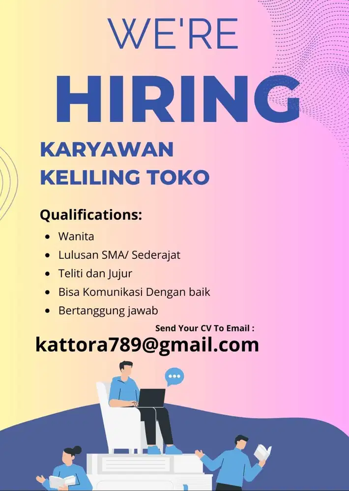 DICARI KARYAWAN KELILING TOKO