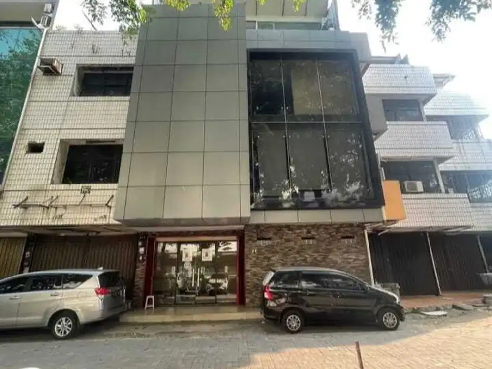 DISEWAKAN RUKO KANTOR GANDENG 4 LANTAI DI HARMONI PLAZA