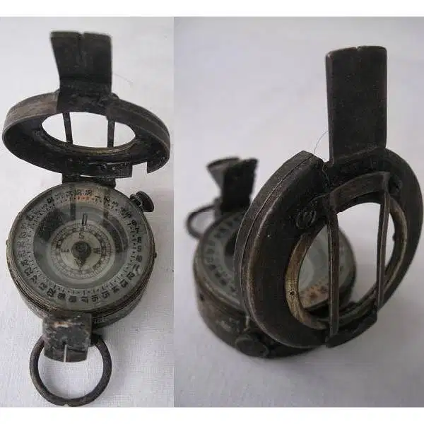 Antique Kompas saku militer perang WW II ANNO 1944