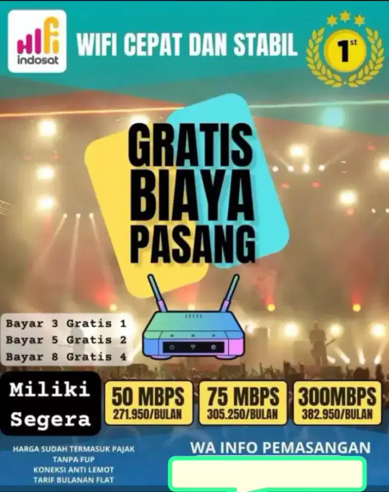 Promo wifi indosat