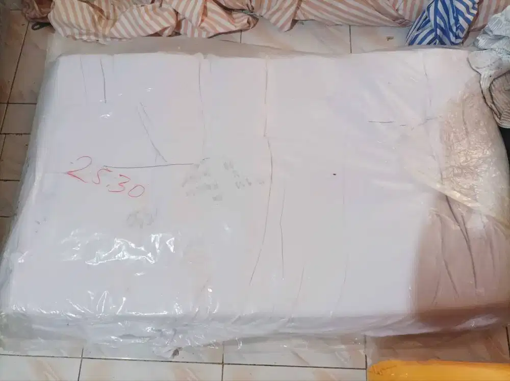 Jual Murah Kain Katun Combed 24S Putih (White) Tanpa Rib