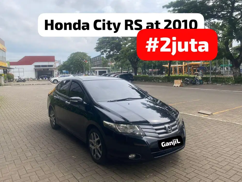 HONDA CITY RS AT 2010 HITAM #2JUTA
