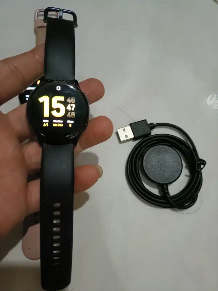 Second Samsung Watch Active 2 40mm Sein batangan mulus banget no minus