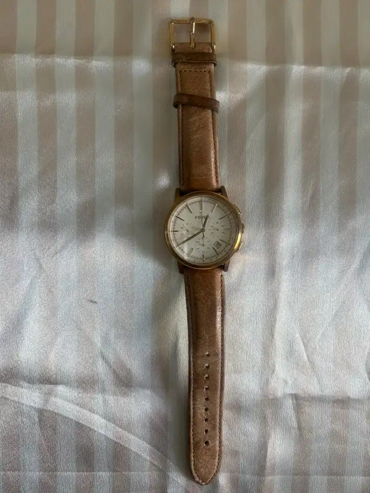 Preloved Jam Fosil chrono aktif