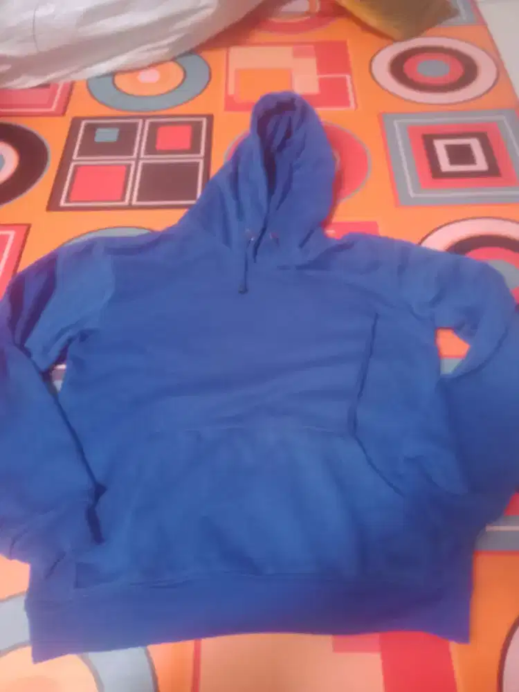 Sweater Hoodie Biru