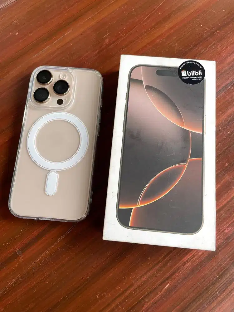 Dijual iphone 16 pro 128 gb ibox