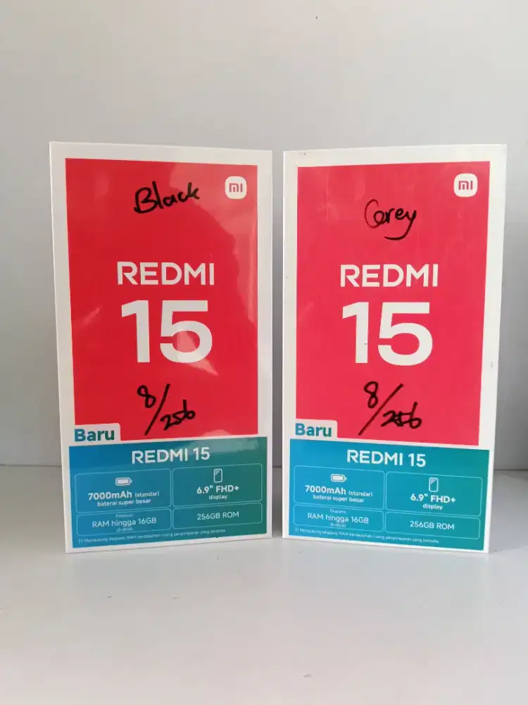 Redmi 15 Ram 8/128GB NEW