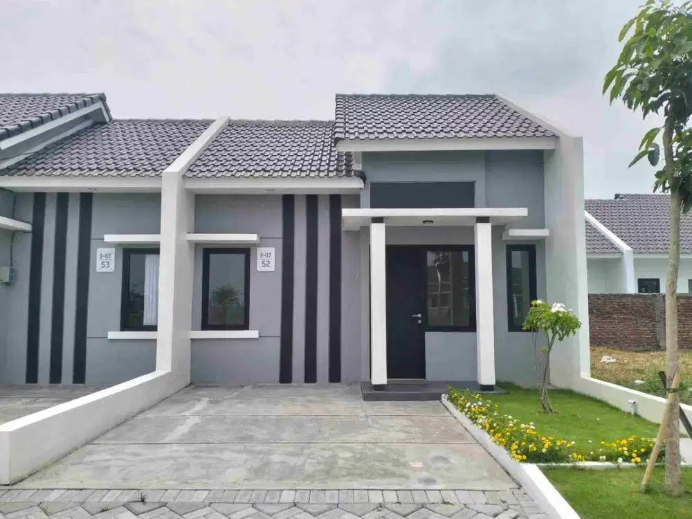 Dijual rumah baru murah di nol jalan raya propinsi Balongbendo