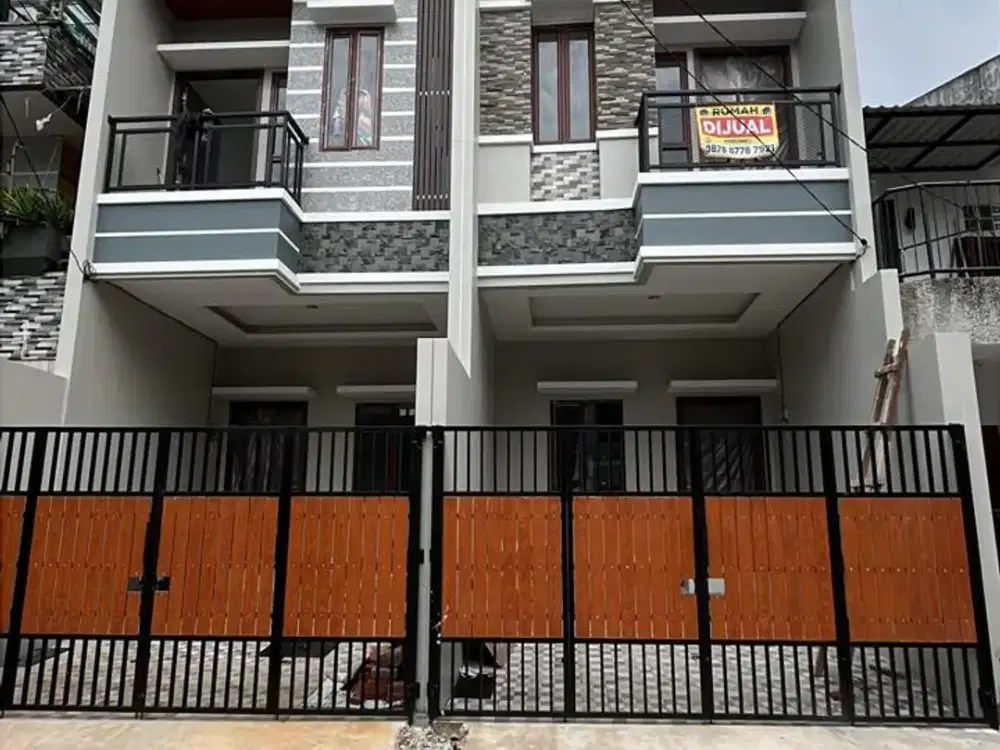 Rumah 4 Lantai 6X15 Kondisi Baru Belum Pernah Dihuni Lokasi Tomang Jakbar