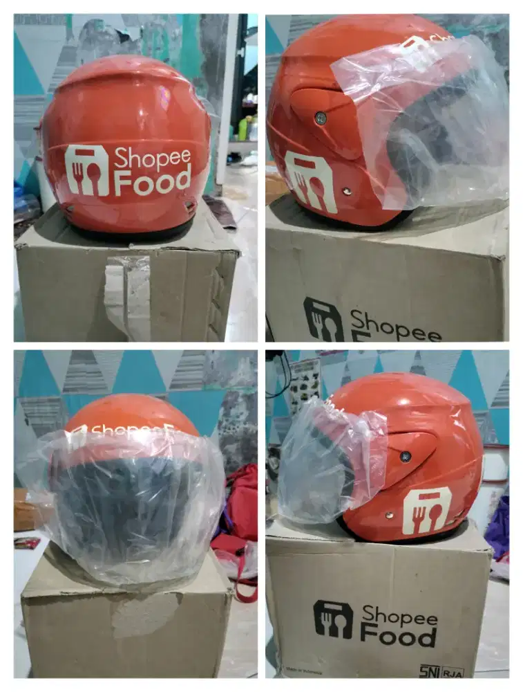 Helm Shopee Food