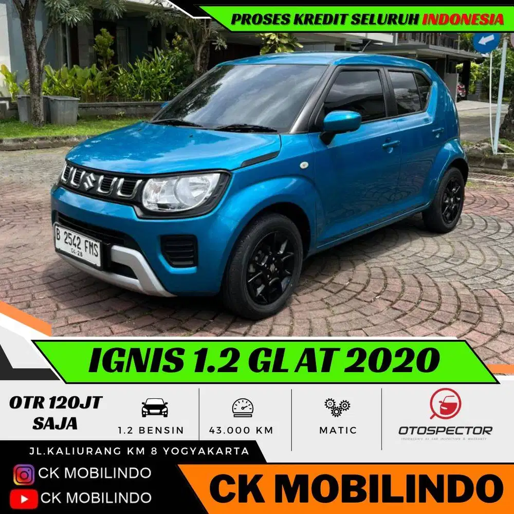 Suzuki Ignis GL Matic 2020 DP Minim Kredit Murah Brio