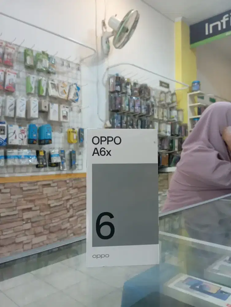 PROMO HP OPPO A6X 6+6/256 + GARANSI RESMI 100%