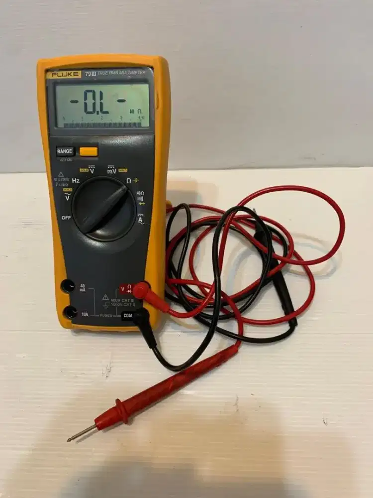 Multimeter digital Fluke 79 III True-RMS alat uji monitor industri