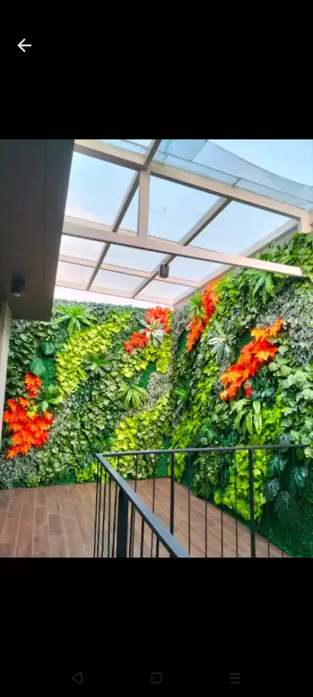 Taman vartikal garden sintetis