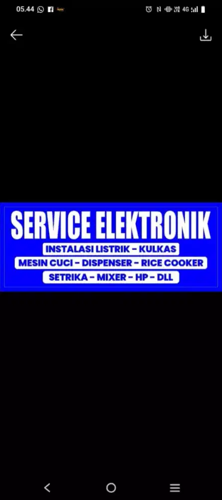 Terima Jasa Panggilan Service Elektronik