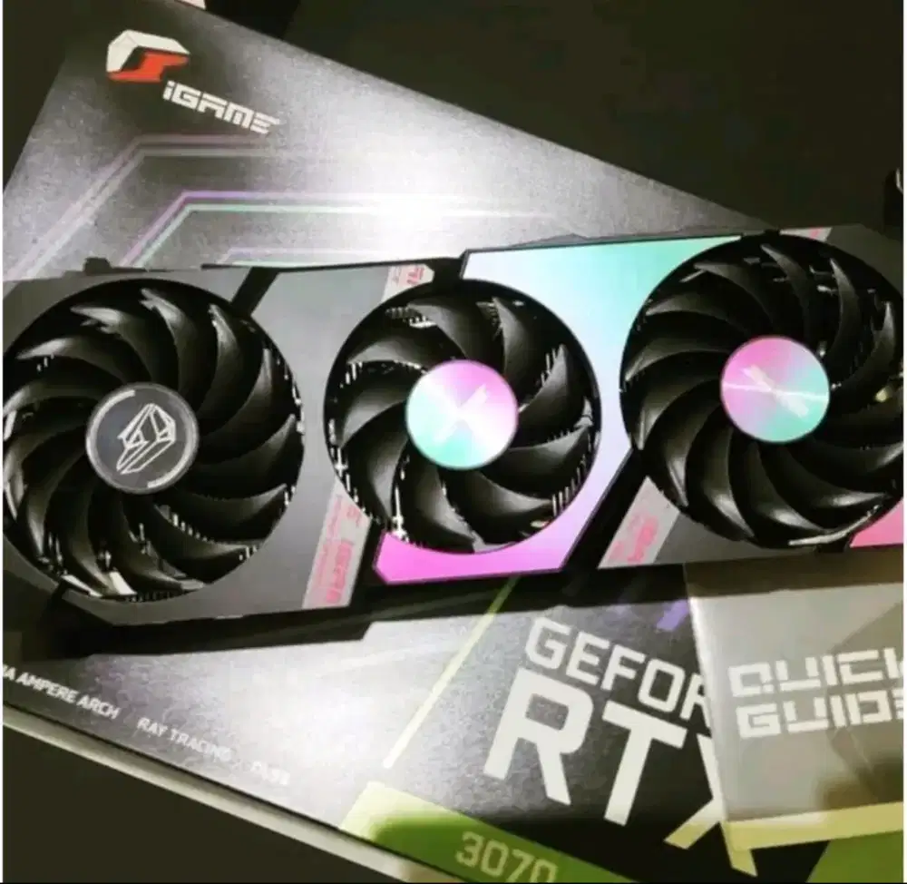 VGA GPU iGame Geforce RTX 3070 8gb Triple Fan