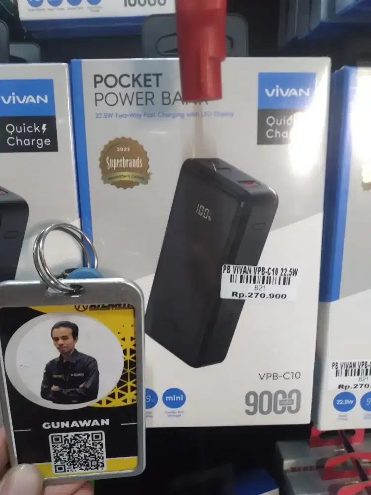 Power bank VIVAN VPB-C10 ATLANTIS DAHSYAT