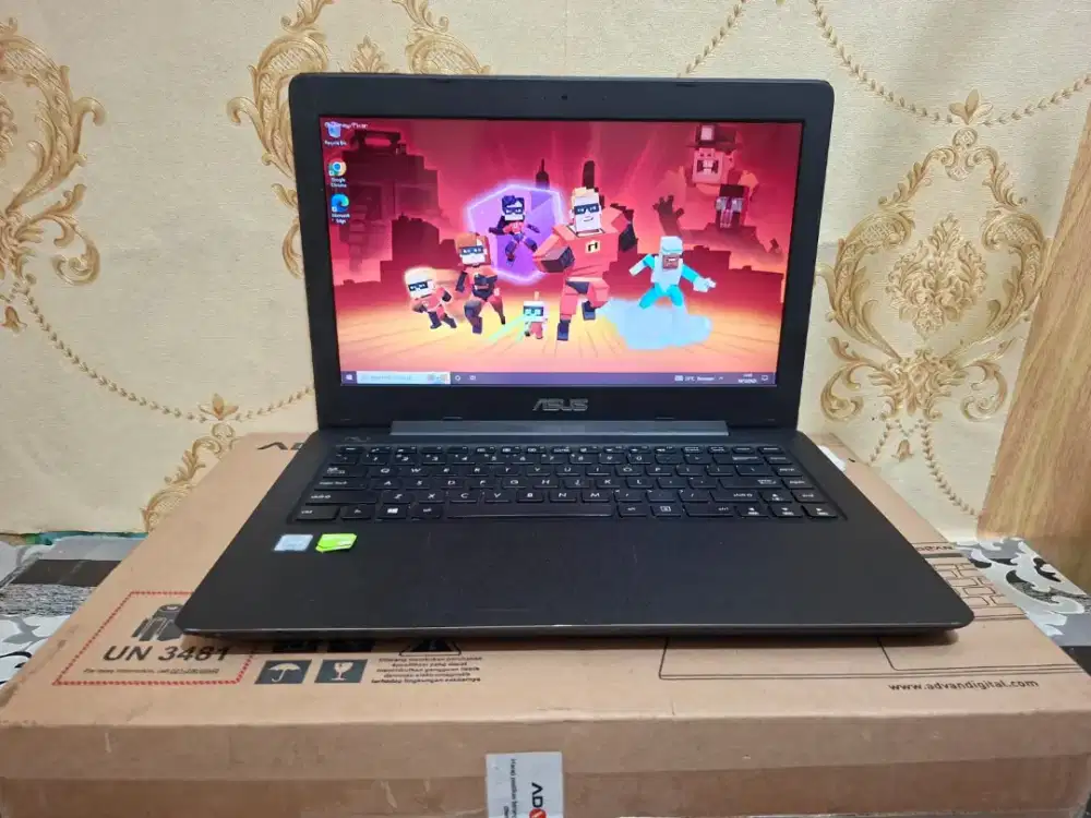 LAPTOP ASUS X456URK CORE I5-7200U -4GB -HDD 1TB -SIAP PAKAI