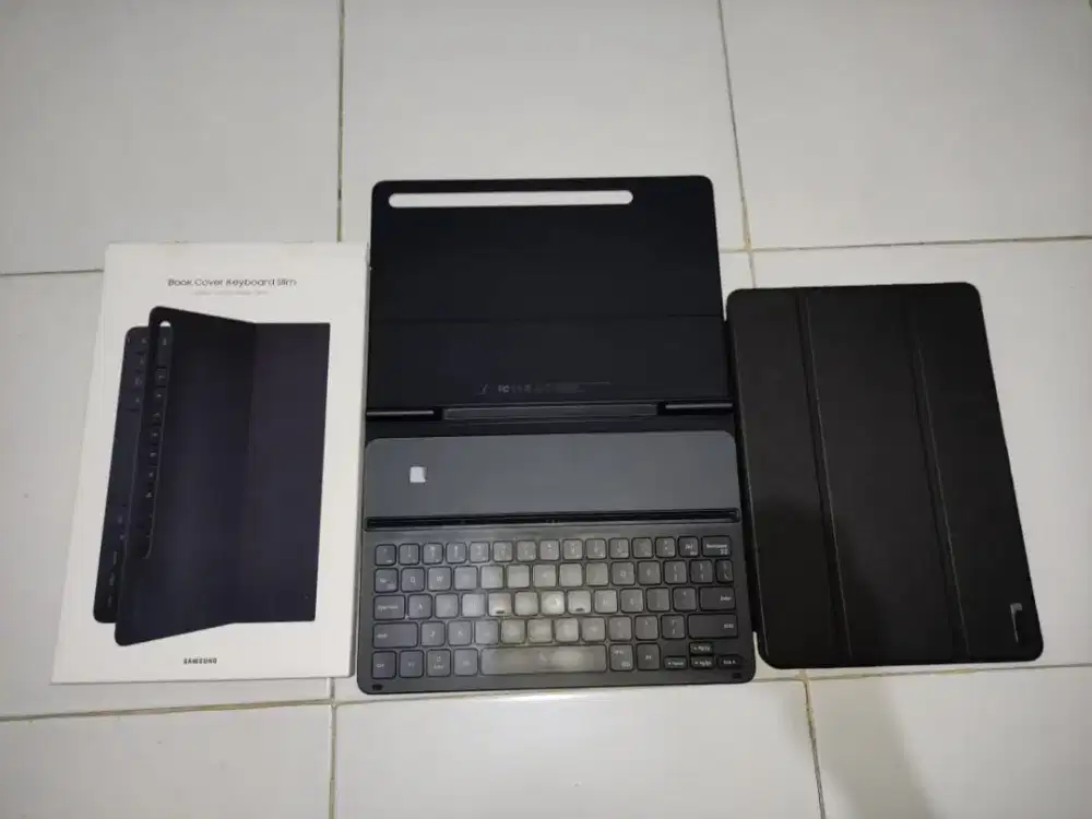 Case keyboard samsung tab s7/s8 & bonus