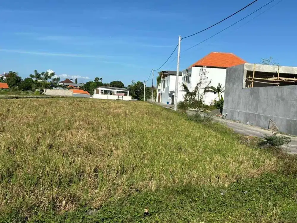 Di sewakan tanah siap bangun lokasi  kerobokan