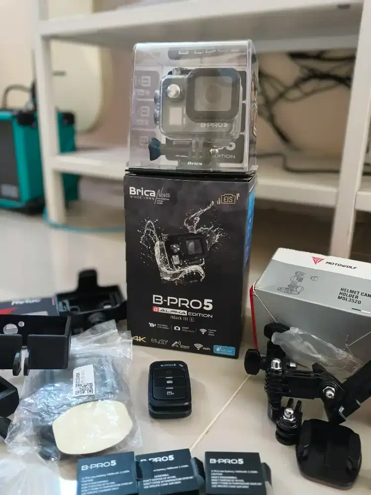 Action Cam Brica B-Pro 5 Mark III s Alpha Edition+Micro SD+Motowolf