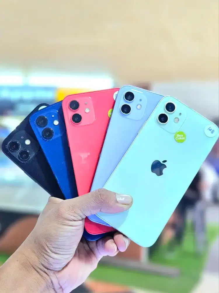 Iphone 12 128 resmi beacukai like new