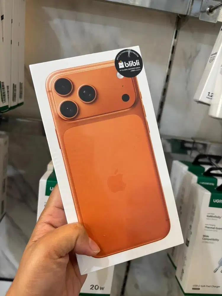 IPHONE 17 PROMAX 256 ORANGE NEW RESMI