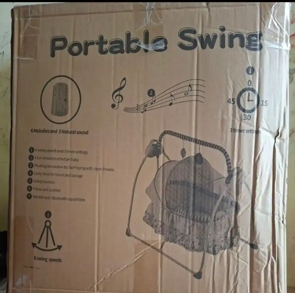 AYUNAN BAYI ELEKTRIK PLUS MUSIK BARU