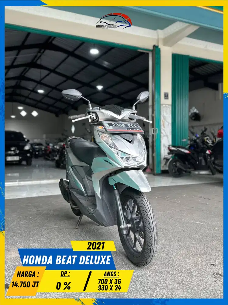 HONDA BEAT DELUXE 2021 MANTAP GASS MASZEHH HIKMAH MOTOR KEPUH