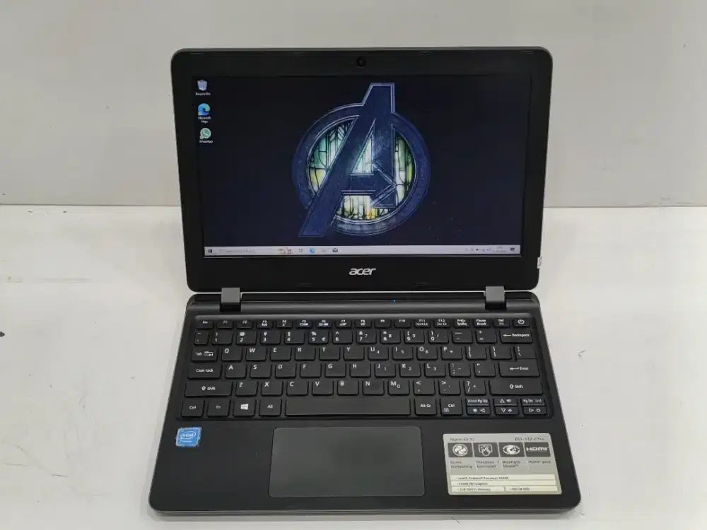 Notbook acer aspire es1-132 Intel n3350 ram 4 gb hdd 500 gb