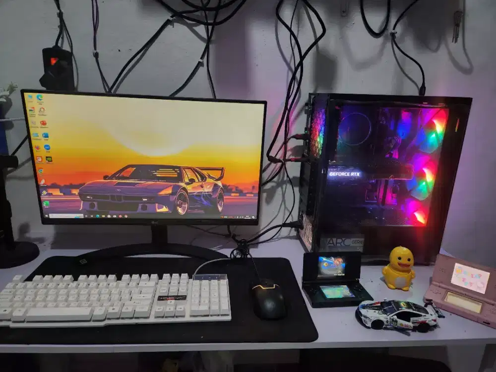 Ready Komputer/PC Gaming satu set core i5 gen12 Nvidia RTX 3050 8gb