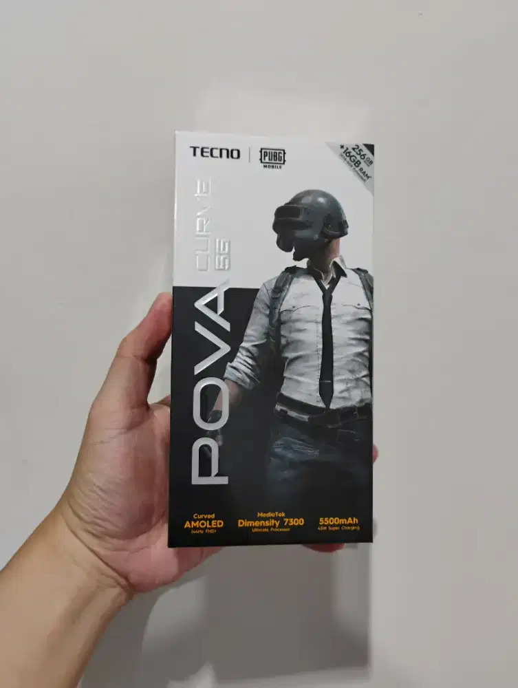 [BARU] Tecno Pova Curve 5G 8/256, SEGEL Garansi Resmi, Bisa COD