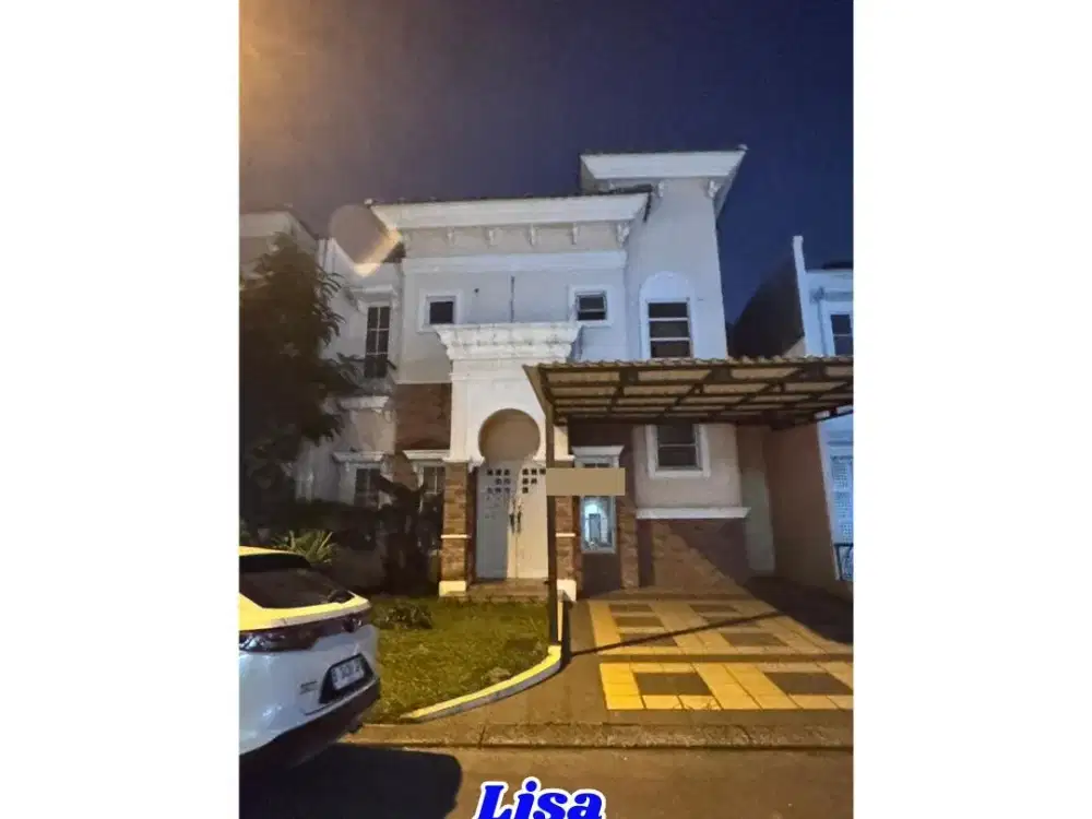 ‼️For Rent‼️ Cluster Alicante Rumah Rapi 3+1 Kamar – Nego