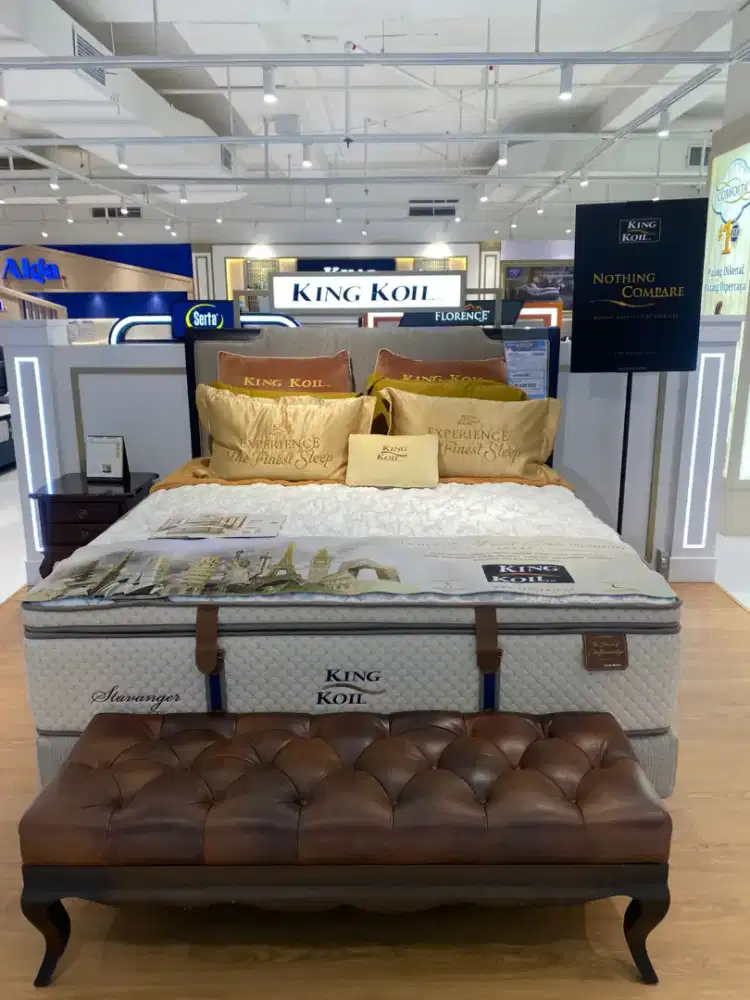 KING KOIL King Mattress 180x200 NEW STAVANGER M21