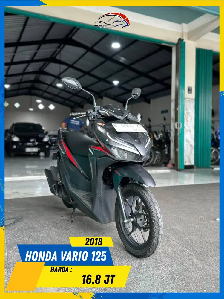 HONDA VARIO 125 2018 NEGO GAS POLL HIKMAH MOTOR KEPUH