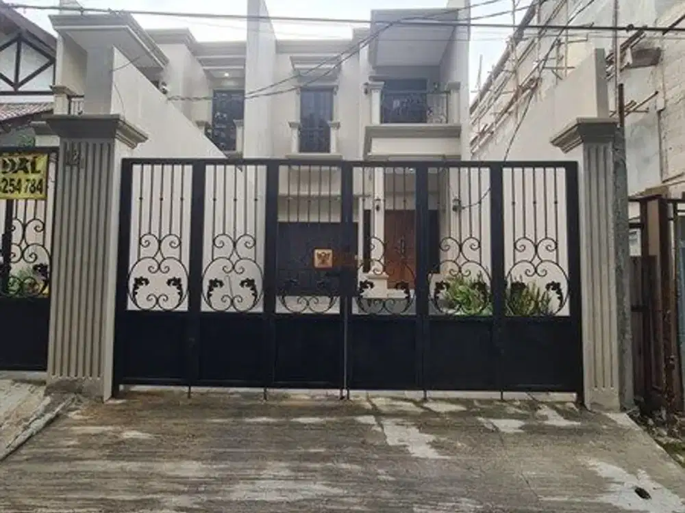 Dijual Rumah Di Kemanggisan ilir Bangunan Baru 2 Lantai Unfurnish Siap Huni, Lokasi Strategis Deket Pasar Palm Merah & Universitas Binus