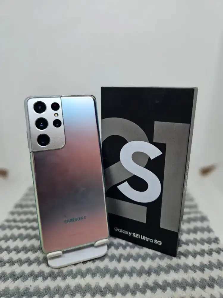 Samsung S21 Ultra 16/512gb Seein Fullset Mulus Like new