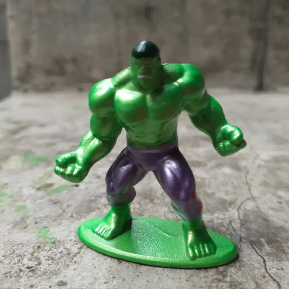 Nano metalfigs Avenger Hulk hijau
