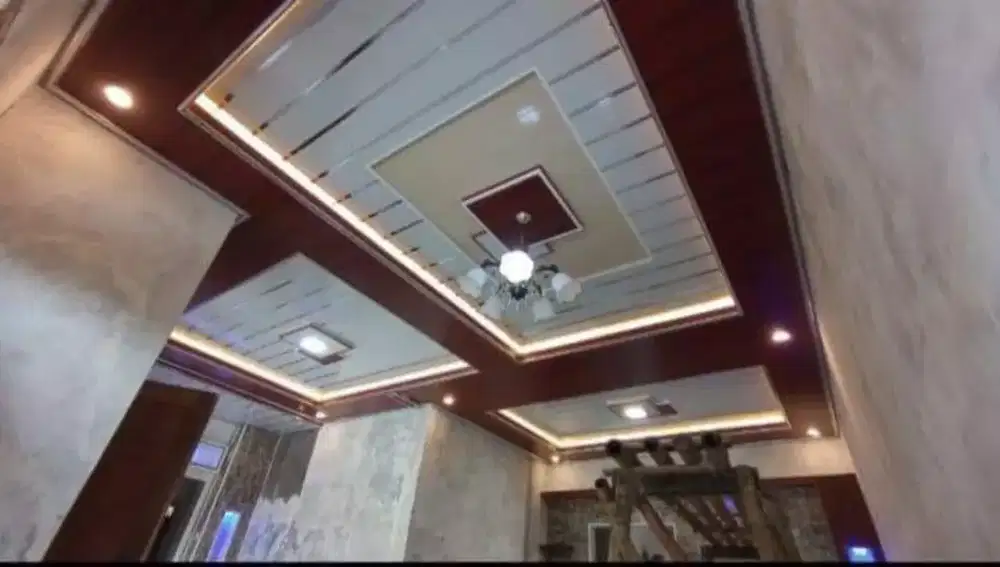 Plafon pvc terpasang