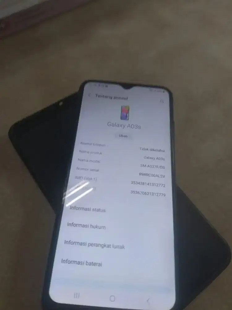 Samsung a03s ram 4/64gb