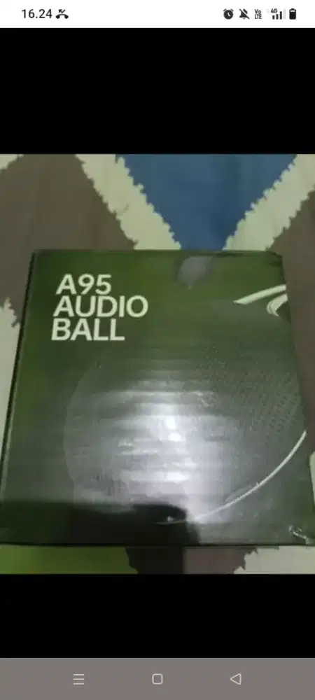 Audio ball speaker bluetooth bawaannya oppo A95 msh baru segel