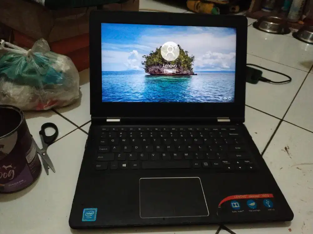 notebook Lenovo boleh di kasih spek liat pengaturan aja