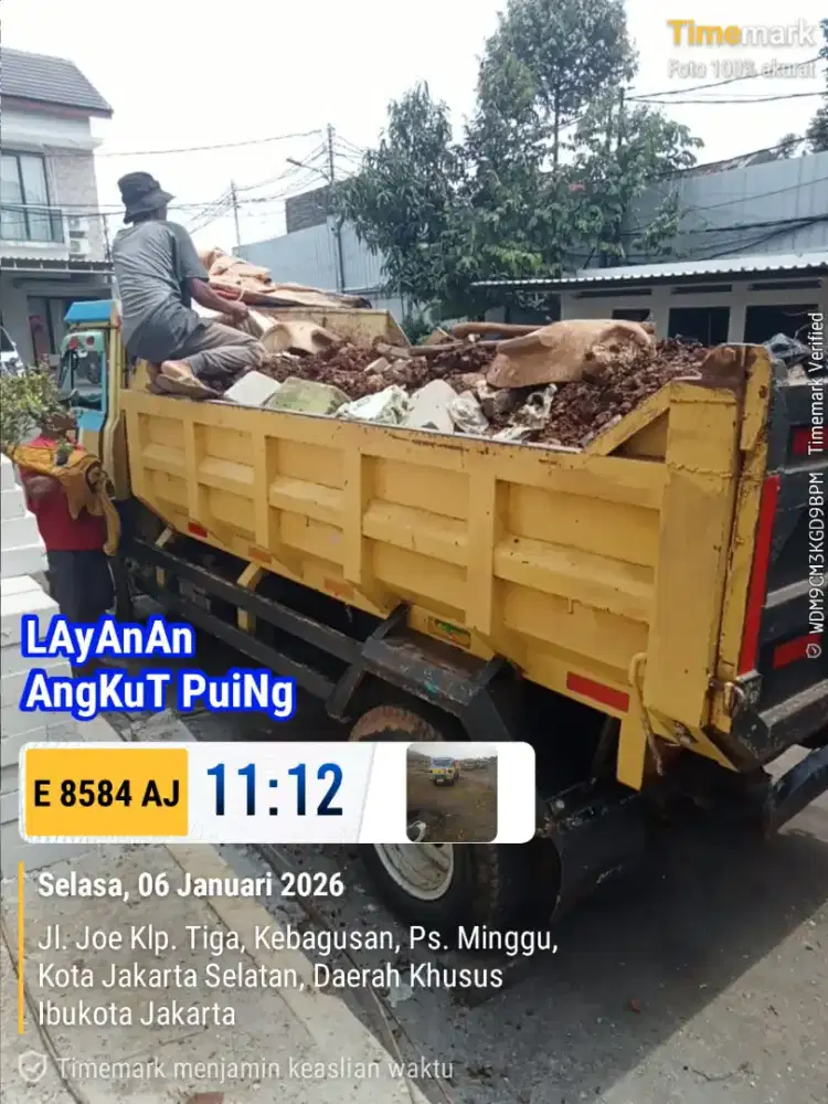 Jasa pengurugan dan buang puing