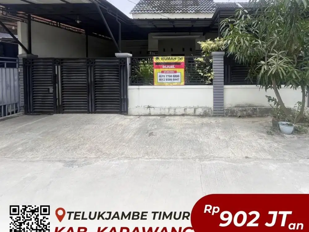 RUMAH ASETKU – TELUKJAMBE TIMUR (TANAH DAN BANGUNAN) KABUPATEN KARAWANG