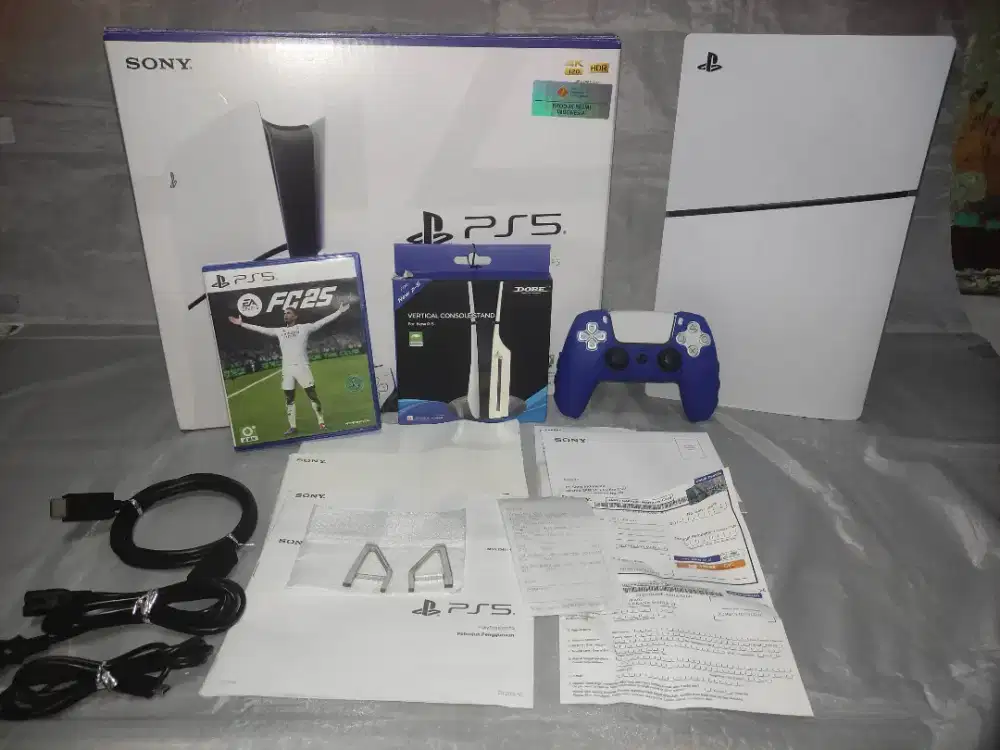 PS5 Slim Disc Garansi Indo Fullset likenew