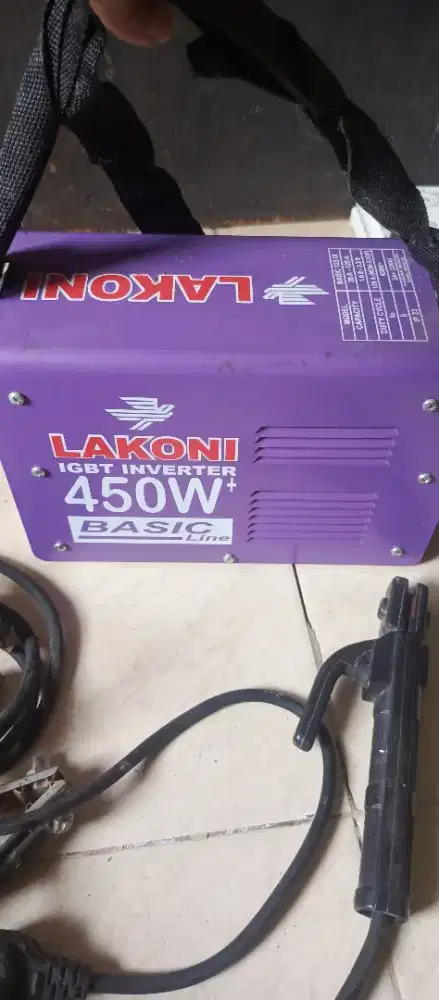 Di jual mesin las merek lakoni 4500W+