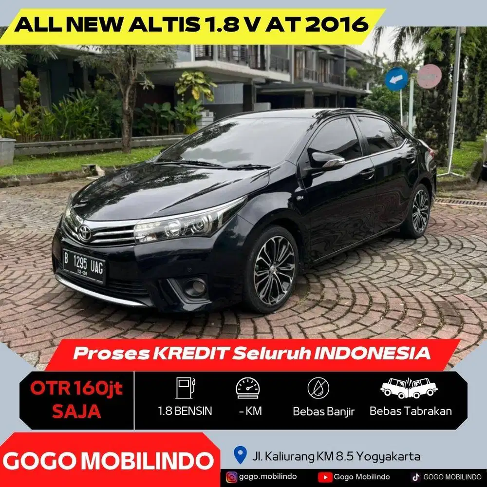 Toyota Altis V Matic 2016 DP minim Kredit Murah Camry