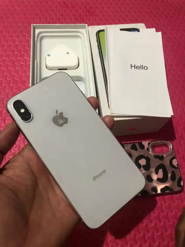 Iphon x 256 gb inter no minus jual harga pas net gan.