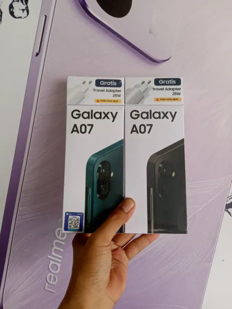 Berminat silahkan WA Samsung Galaxy A07 4/64 Garansi resmi 1thn